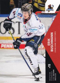 2021-22 Playercards (DEL) #DEL-155 Erik Buschmann Front