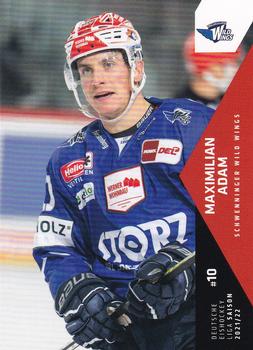 2021-22 Playercards (DEL) #DEL-306 Maximilian Adam Front