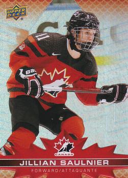 2021-22 Upper Deck Tim Hortons Team Canada #84 Jillian Saulnier Front