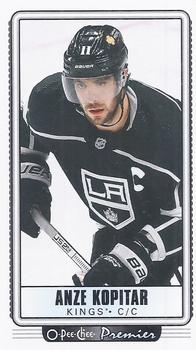 2021-22 O-Pee-Chee - O-Pee-Chee Premier Tallboys #P-25 Anze Kopitar Front