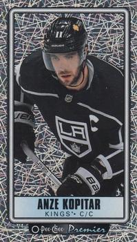 2021-22 O-Pee-Chee - O-Pee-Chee Premier Tallboys Patterned Foil #P-25 Anze Kopitar Front