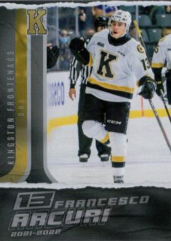 2021-22 Extreme Kingston Frontenacs (OHL) #15 Francesco Arcuri Front