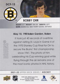 2021-22 Upper Deck - Day with the Cup Flashbacks #DCF-13 Bobby Orr Back