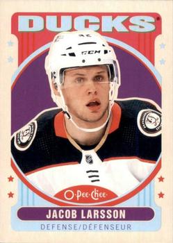 2021-22 O-Pee-Chee - Retro Blank Back #NNO Jacob Larsson Front