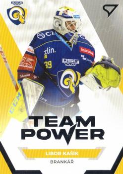 2021-22 SportZoo Tipsport ELH - Team Power #TP-37 Libor Kasik Front