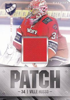 2015-16 Cardset Finland - Patch Series 2 Redemption #NNO Ville Husso Front