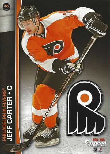 2011 Fathead NHL Tradeables #46 Jeff Carter Front