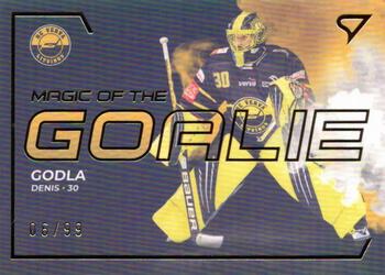 2021-22 SportZoo Tipsport ELH - Magic of the Goalie Limited #MG-15 Denis Godla Front