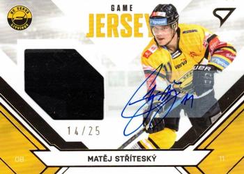 2021-22 SportZoo Tipsport ELH - Game Jersey Autographs #JS-MS Matej Stritesky Front