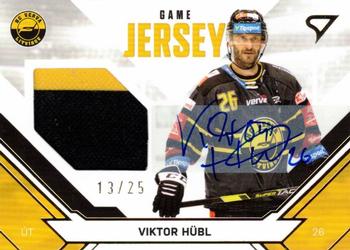 2021-22 SportZoo Tipsport ELH - Game Jersey Autographs #JS-VH Viktor Hubl Front