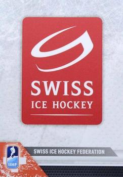 2015 BY Cards IIHF World Championship (Unlicensed) #SUI-10 Checklist Front
