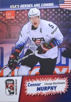 2018 BY Cards IIHF World Championship (unlicensed) #USA/2018-05 Connor Murphy Front