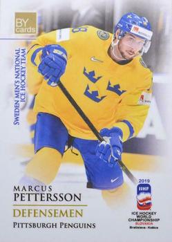 2019 BY Cards IIHF World Championship  (unlicensed) #SWE/2019-08 Marcus Pettersson Front