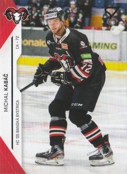 2021-22 SportZoo Tipos Extraliga #176 Michal Kabac Front