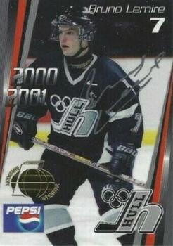2000-01 Cartes, Timbres et Monnaies Sainte-Foy Hull Olympiques (QMJHL) - Autographs #5 Bruno Lemire Front