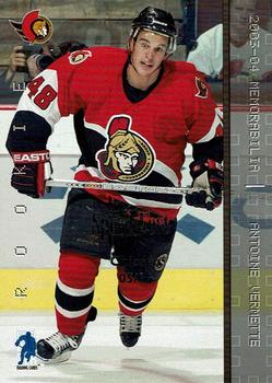 2003-04 Be a Player Memorabilia - Chicago Sportsfest #191 Antoine Vermette Front