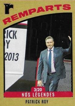 2021-22 Quebec Remparts (QMJHL) 25th Anniversary - Our Legends Bronze (Nos Legendes Bronze) #CR8 Patrick Roy Front