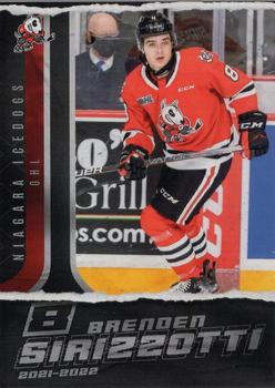 2021-22 Extreme Niagara IceDogs (OHL) #4 Brenden Sirizzotti Front