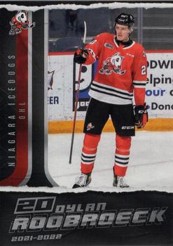 2021-22 Extreme Niagara IceDogs (OHL) #9 Dylan Roobroeck Front