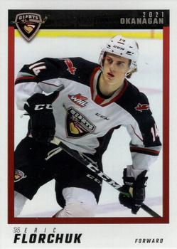 2021-22 Vancouver Giants (WHL) Special Edition Bubble Season #5 Eric Florchuk Front