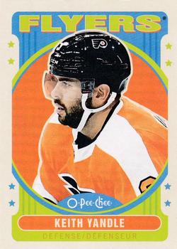 2021-22 Upper Deck - 2021-22 O-Pee-Chee Update Retro Blank Back #NNO Keith Yandle Front