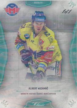 2020-21 OFS Classic Série II - Blue Ice Water #407 Albert Michnac Front