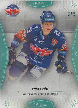 2020-21 OFS Classic Série II - Blue Neon #413 Pavel Novak Front