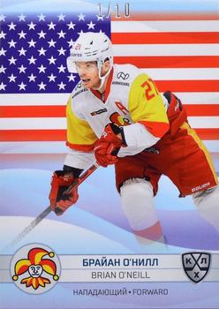 2021-22 Sereal KHL The 14th Season Collection - 2022 Olympic Games #OG-059 Brian O'Neill Front