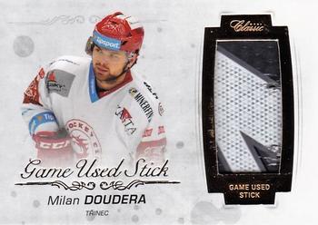 2017-18 OFS Classic - Game Used Stick #GUS-12 Milan Doudera Front