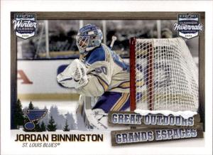 2022-23 Topps NHL Sticker Collection #647 Jordan Binnington Front