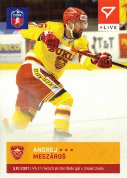 2021-22 SportZoo Live Tipos Extraliga #L-011 Andrej Meszaros Front