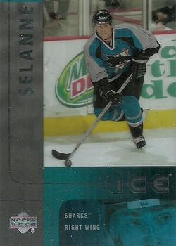 2001-02 Upper Deck Rookie Update - 2001-02 Upper Deck Ice Update #115 Teemu Selanne Front