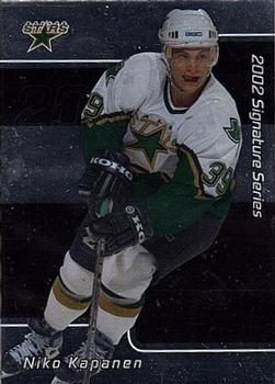 2001-02 Be a Player Update - 2001-02 Be A Player Signature Series Update #232 Niko Kapanen Front