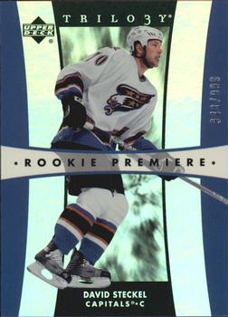 2005-06 Upper Deck Rookie Update - 2005-06 Upper Deck Trilogy Update #319 David Steckel Front