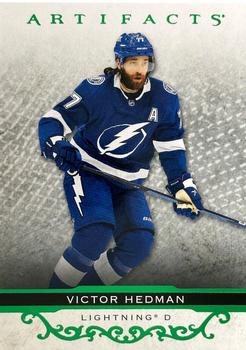 2021-22 Upper Deck Artifacts - Neon Green #143 Victor Hedman Front