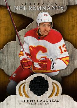 2021-22 Upper Deck Artifacts - NHL Remnants #NR-JG Johnny Gaudreau Front
