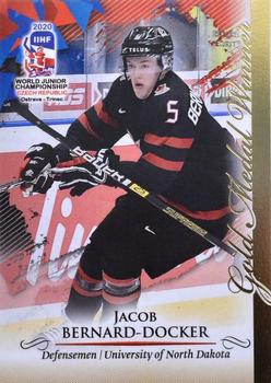 2020 BY Cards IIHF U20 World Championship (unlicensed) #CAN/U20/2020-34 Jacob Bernard-Docker Front