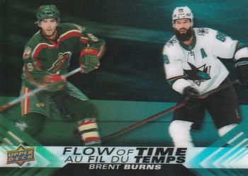 2022-23 Upper Deck Tim Hortons - Flow of Time #NT-2 Brent Burns Front