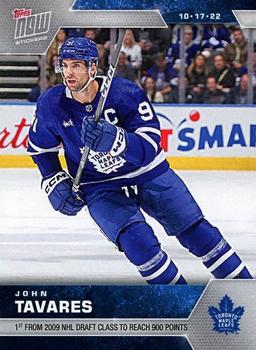 2022-23 Topps Now NHL Stickers #15 John Tavares Front