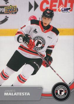 2021-22 Upper Deck CHL #106 James Malatesta Front