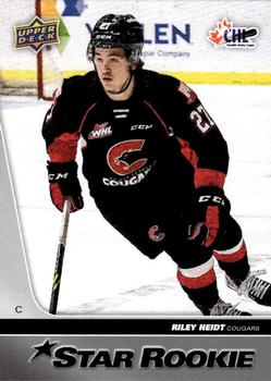 2021-22 Upper Deck CHL #405 Riley Heidt Front