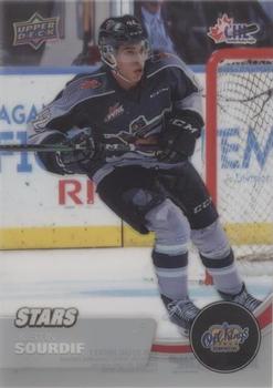 2021-22 Upper Deck CHL - Clear Cut #330 Justin Sourdif Front