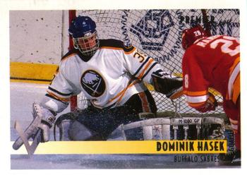 1994-95 O-Pee-Chee Premier #440 Dominik Hasek Front