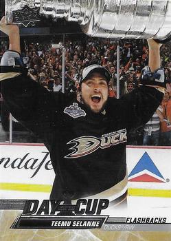 2022-23 Upper Deck - Day With The Cup Flashbacks #DC1 Teemu Selanne Front