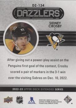 2022-23 Upper Deck - Dazzlers Pink #DZ-134 Sidney Crosby Back