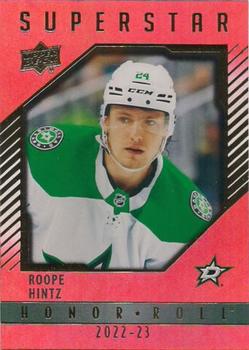 2022-23 Upper Deck - Honor Roll Rainbow Red #HR-15 Roope Hintz Front