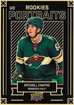 2022-23 Upper Deck - UD Portraits #P-50 Mitchell Chaffee Front