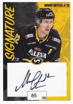 2022-23 Cardset Finland - Signature #NNO Marko Anttila Front