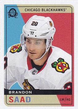 2017-18 Upper Deck - 2017-18 O-Pee-Chee Update Retro Blank Back #NNO Brandon Saad Front