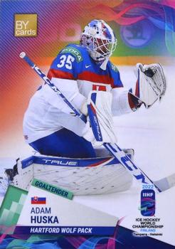 2022 BY Cards IIHF World Championship  (unlicensed) #SVK/2022-02 Adam Huska Front